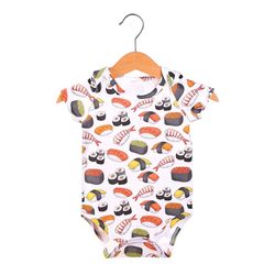 Sushi baby bodysuit, baby boy bodysuit, baby girl bodysuit, baby boy onesie, baby girl onesie, newborn bodysuit
