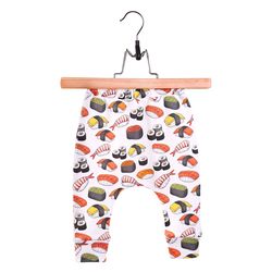 Sushi baby pants, baby boy pants, baby girl pants, baby leggings, baby harems, newborn leggings, newborn pants