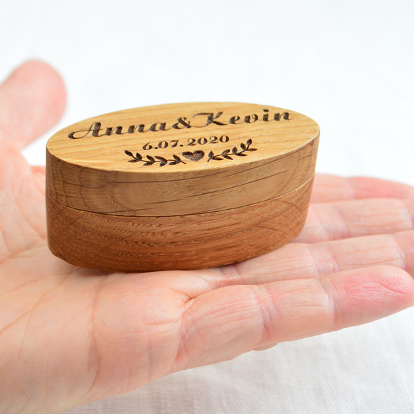 personalized box for rings