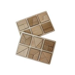 wooden puzzle - collect the square or mathematic fraction, toddler toys age 3 4 5 6 year, wood montessori toys.
