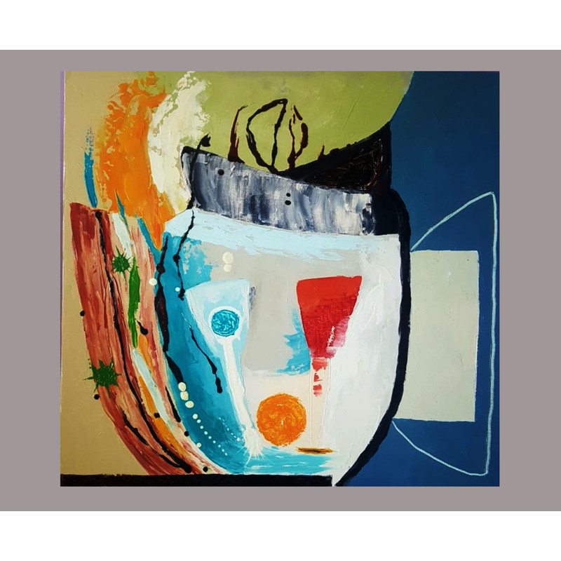 Funny kitchen oil painting 3D wall art.png