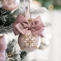 Christmas rhinestones ornaments, Cool Christmas Gifts, Christmas Gift Sets, rose ash Christmas ornaments