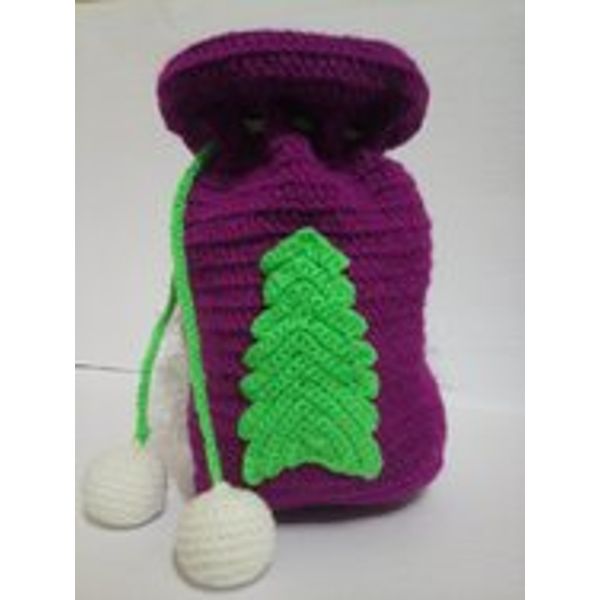 Amigurumi Christmas bag crochet pattern