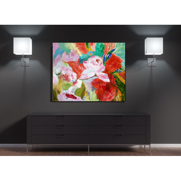 Abstract Floral oil painting original painting.jpeg