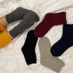 Set- 3 pairs Camel wool socks. Baby socks. Winter socks. Gift. Sale