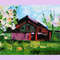 barn painting small home original art -15.jpg