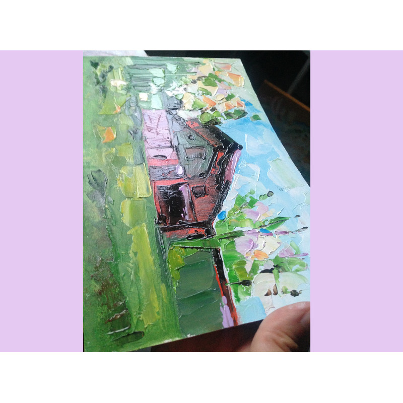 barn painting small home original art -20.jpg