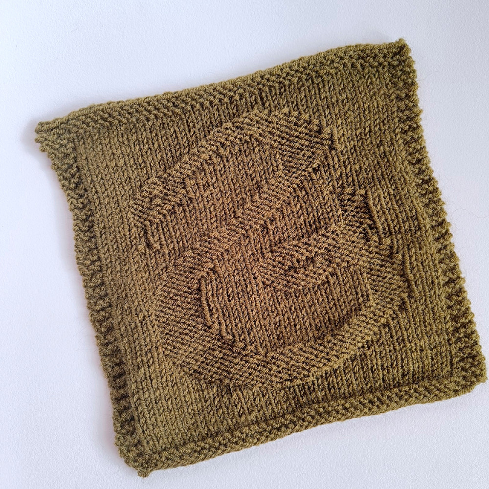 Harry Potter Slytherin coasters Christmas knitting coasters