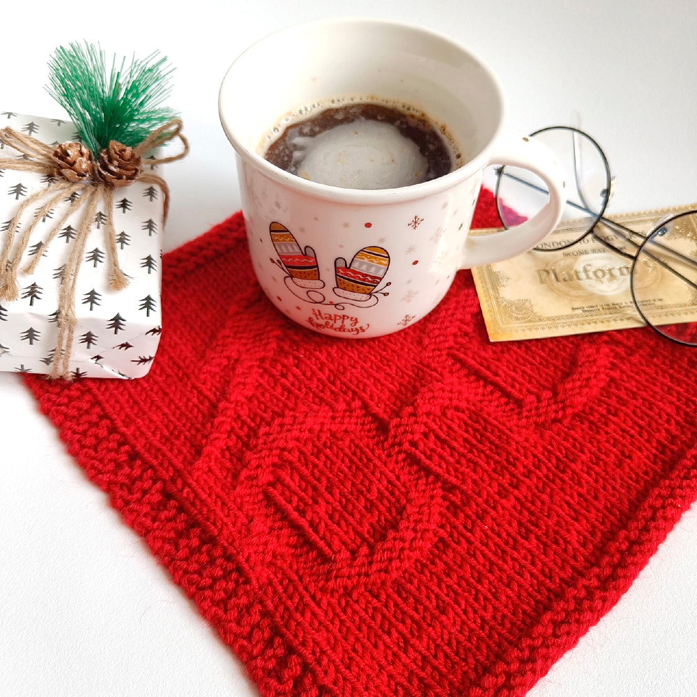 Harry Potter Slytherin coasters Christmas knitting coasters Christmas gifts Sweet Home Coasters Mug coasters