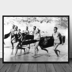 Summer vintage Printable Vintage Photo Poster, Surf Beach Wall Art