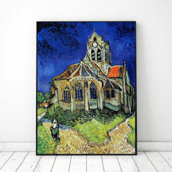 Irises Van Gogh Wall Art Printable, Van Gogh flower oil Picture digital download, Spring wall art