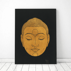 Buddha Wall Art Printable, Yoga Picture meditation digital download