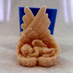 Angel in wings - silicone mold