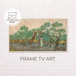 samsung frame tv art | vincent van gogh 4k vintage landscape art for frame tv | oil paintings | instant download