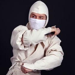 White costume Enter the Ninja