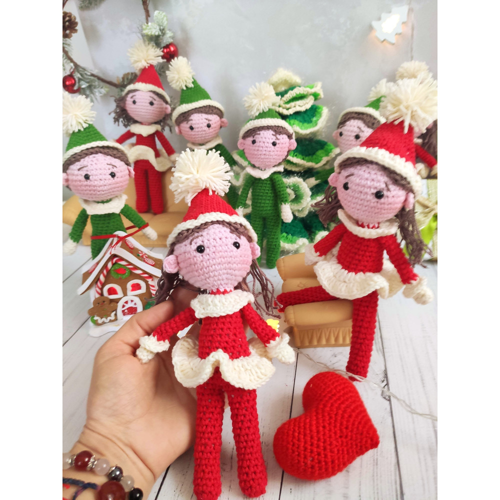 Christmas Elf Crochet  PATTERN