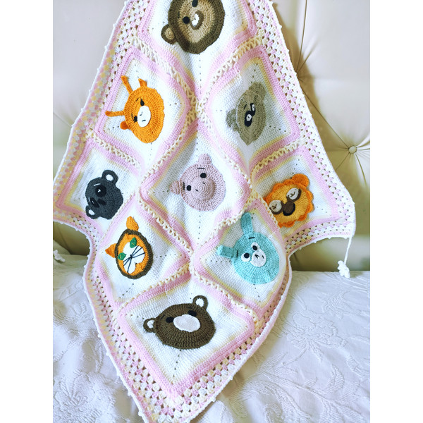 Baby Blanket Crochet PATTERN
