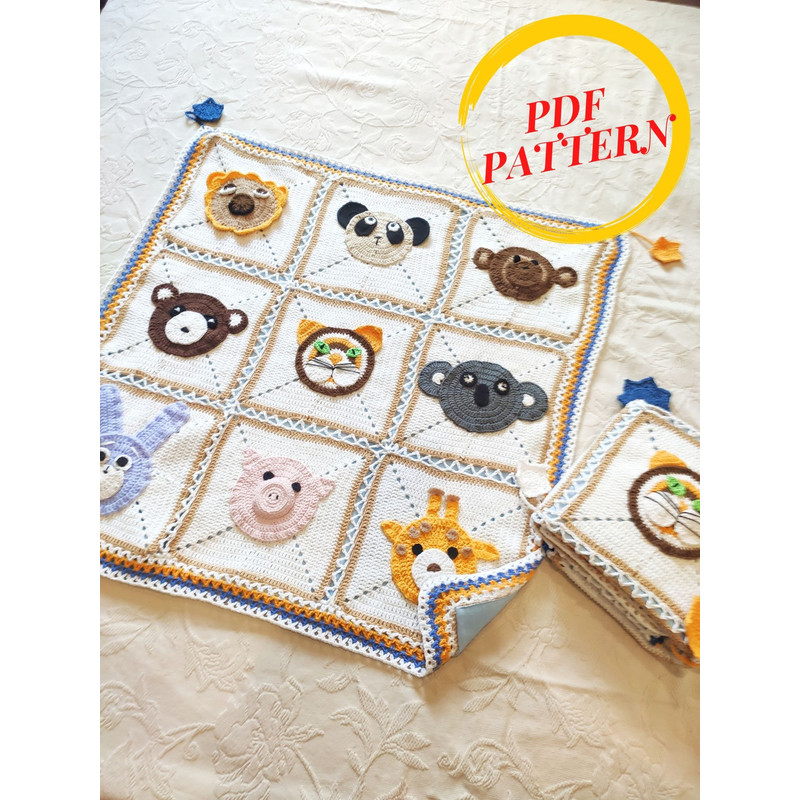 Baby Blanket Crochet PATTERN