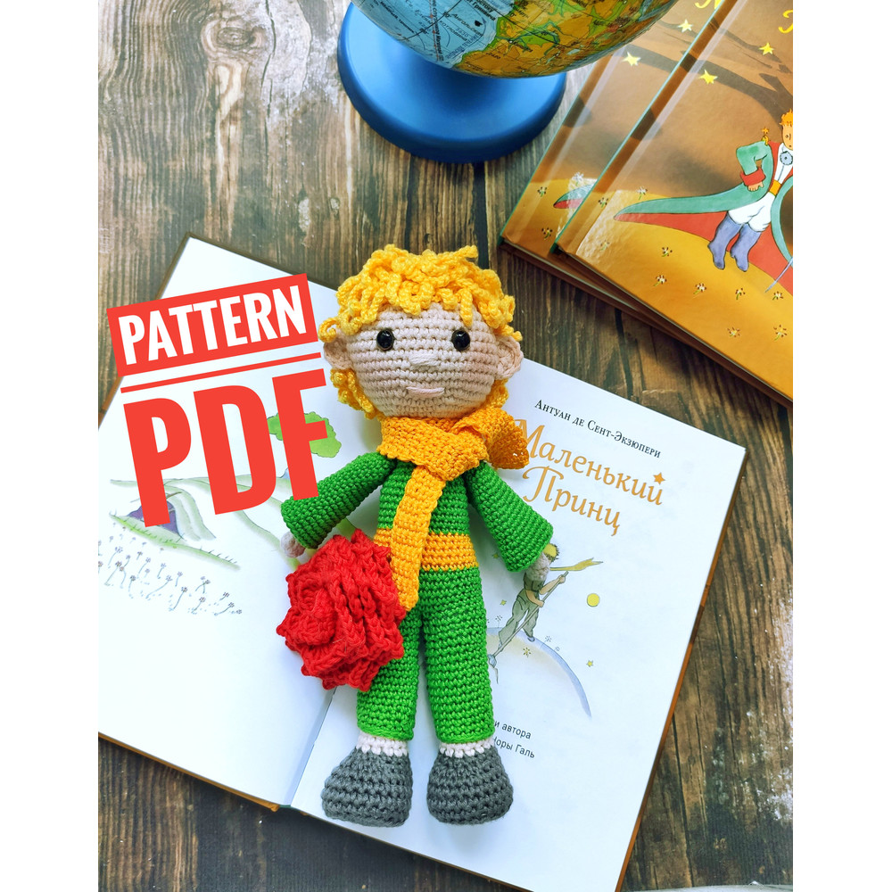 Little Prince doll Crochet Pattern