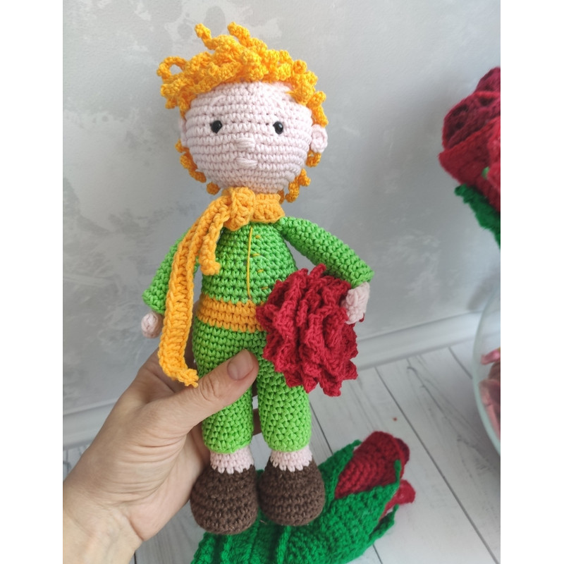 Little Prince doll Crochet Pattern