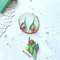 Tulip Earrings Crochet PATTERN