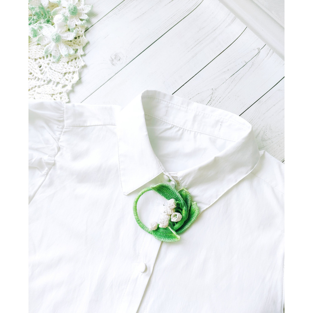 Lilly the valley PIN Crochet Pattern