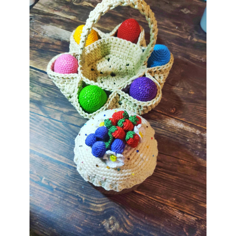 Easter basket Crochet PATTERN