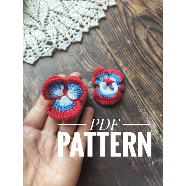 Panses Crochet pattern