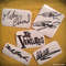 the Ventures autographs stickers vinyl decal.png
