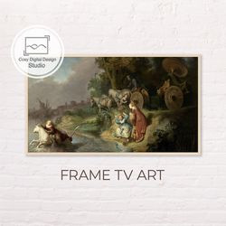 Samsung Frame TV Art | Rembrandt van Rijn Vintage Portrait Art for Frame TV | Oil paintings | Instant Download