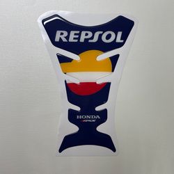 Repsol cap motorcycle accessories protector cover tank pad sticker decals