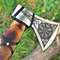 Handmade Steel Tomahawk Axe Throwing Viking Hunting AxeS (2).jpeg