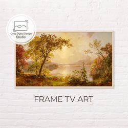 samsung frame tv art | 4k vintage landscape art for frame tv | oil paintings | instant download