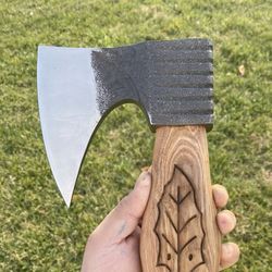Handmade Steel Tomahawk Axe Throwing Viking Hunting Axe