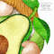 Gnomes and avocados clipart_002.JPG