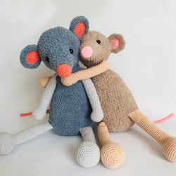 Crochet Pattern Rat toy