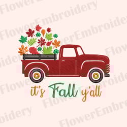 it's fall y'all machine embroidery truck machine embroidery design hello pumpkin design welcome fall farm fresh pumpkins