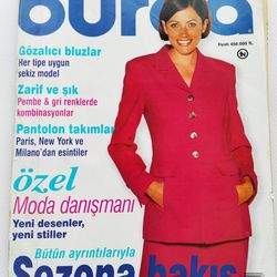 Burda 8 / 1997 magazine Turkish language
