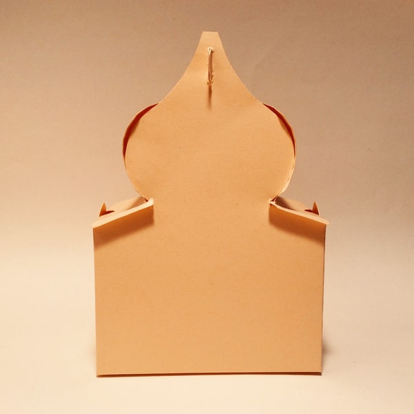 Temple box template, church box, dome box, mosque box, house | Inspire ...