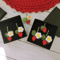 Strawberry Earrings Crochet PATTERN