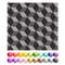 3D cube wall diagonal pattern paper pack, 20 colors, inspireuplift 2.jpg
