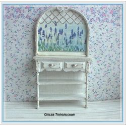Dressing table for a dollhouse.1:12 scale.