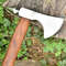 Handmade Steel Tomahawk Axe Integral Spike Hunting Axe.jpeg
