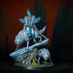 belladamma volga, first of the vyrkos - age of sigmar painted model