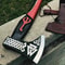Handmade Steel Tomahawk Axe Integral Ball Hammer Hunting Axejpeg