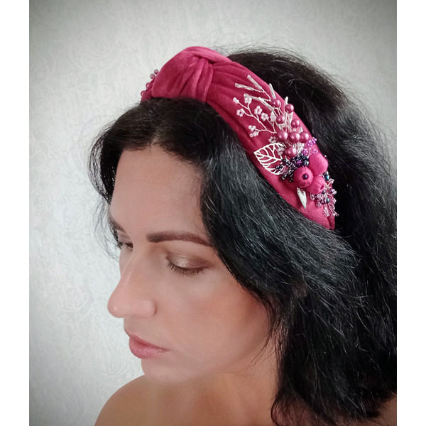 Magenta-turban-headband-embroidered-with-beads.jpg