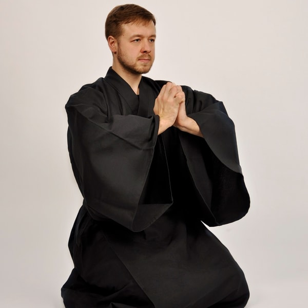 Gyoji Robe Jikitotsu-koromo - wide robe of japanese buddhists | Inspire Uplift