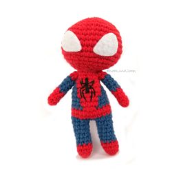 Spider-Man Crochet Pattern, Marvel amigurumi Pattern PDF