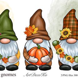 Fall Autumn Gnomes, Gnome Clipart Png
