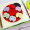 Ladybug Mommy and babies in quiet book